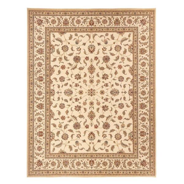 Home Decorators Collection Maggie Cream 4 ft. x 6 ft. Area Rug