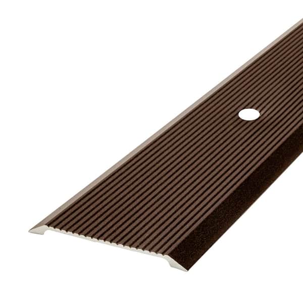 2-1/2"X 36" FOREST BROWN ALUMINUM SEAM BINDER W/SCREWS & ANCHORS