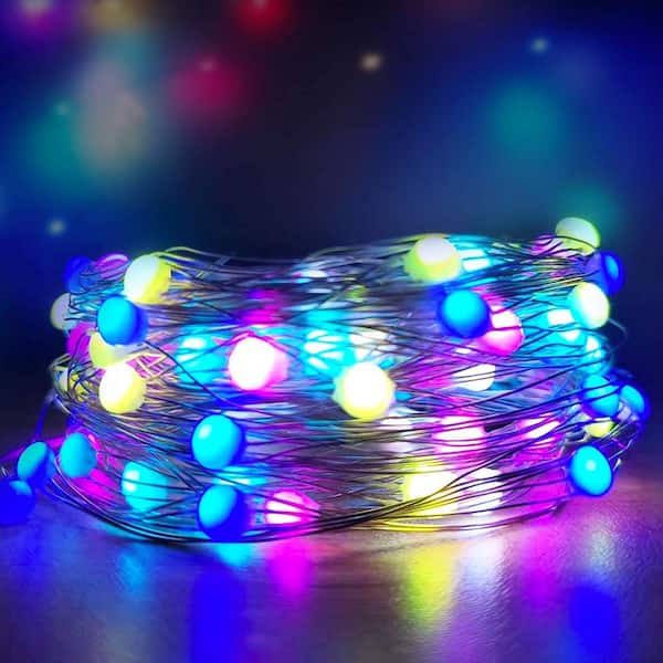 AVATAR CONTROLS Globe 32.8 ft. 66 LED Dreamcolor Outdoor Smart