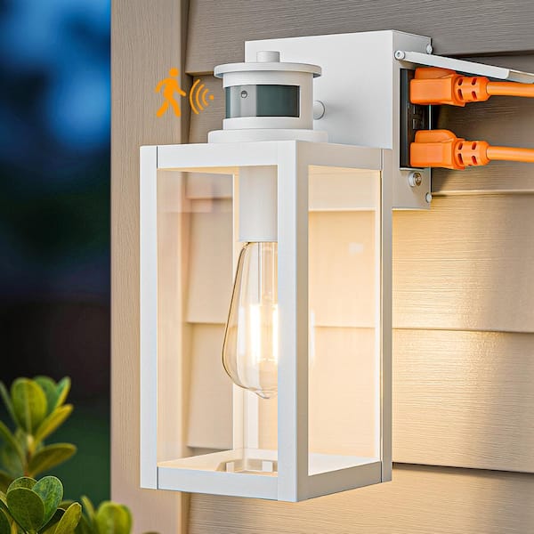 LOWEL OMNI 2灯　撮影用照明セット　タングステンライト　ケース付き EDISHINE 12 in. White Dimmble Motion Sensing Dusk to Dawn Outdoor