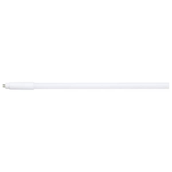 4 ft. 15-Watt 3500K CCT Selectable 1900LM T5 Dimmable LED Light Bulb G5 OMNI TYPE A+B PET Coated 120/347V (25-Pack)
