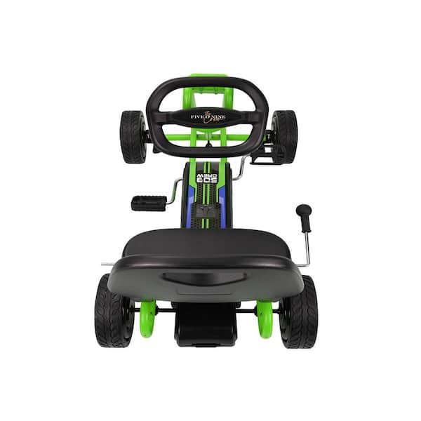 509 509 Crew Rocket Pedal Go Kart - Green, Ride On Toys for Boys