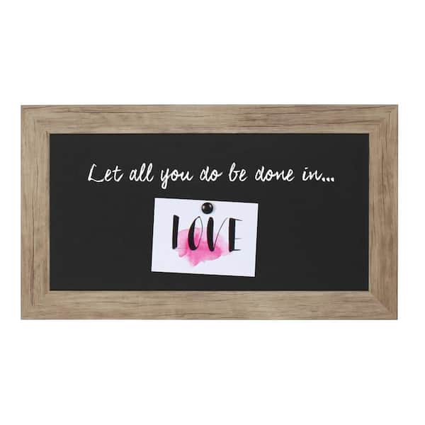 DesignOvation Beatrice Chalkboard Memo Board 209361 The Home Depot