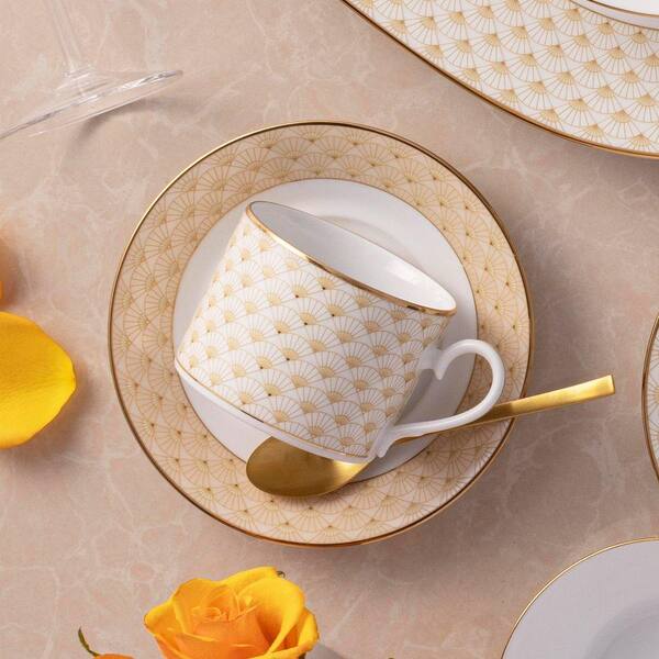 Noritake Trocadero Gold 5-Piece (Gold ) Porcelain Place Setting