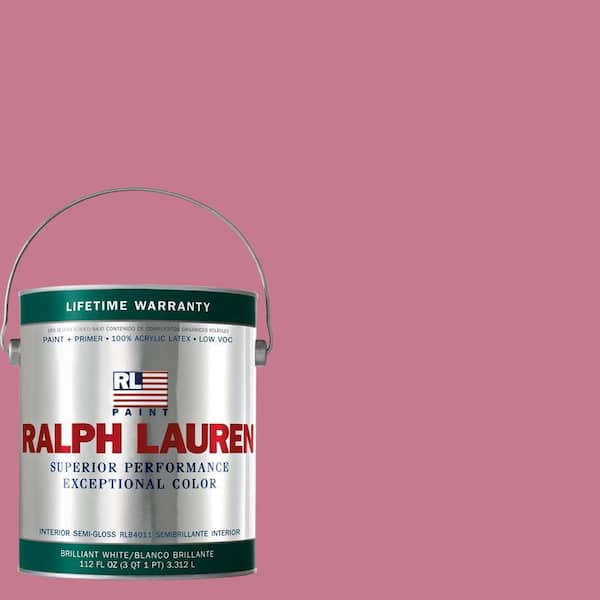 Ralph Lauren 1-gal. Jackie Pink Semi-Gloss Interior Paint