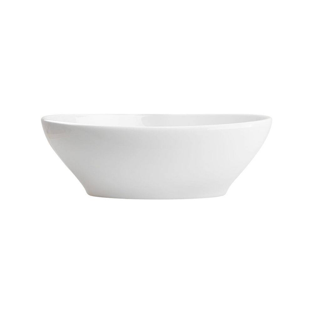 16.14 in. Vessel Countertop Oval Ceramic Art Bathroom Sink in White price history on PriceWatchPro
