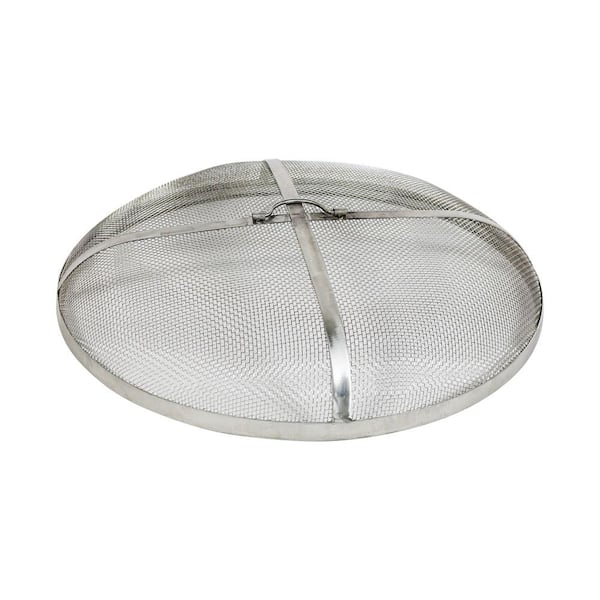 Sunnydaze 24 in. Stainless Steel Fire Pit Spark Screen