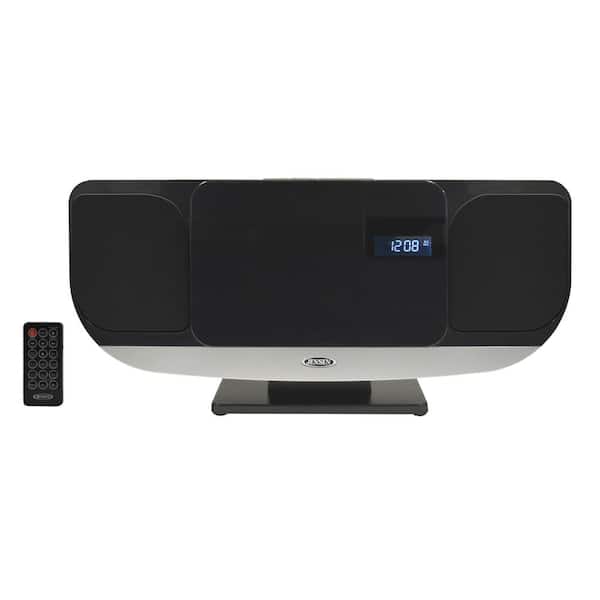JENSEN Wall Mountable Bluetooth Music System with MP3 CD Player