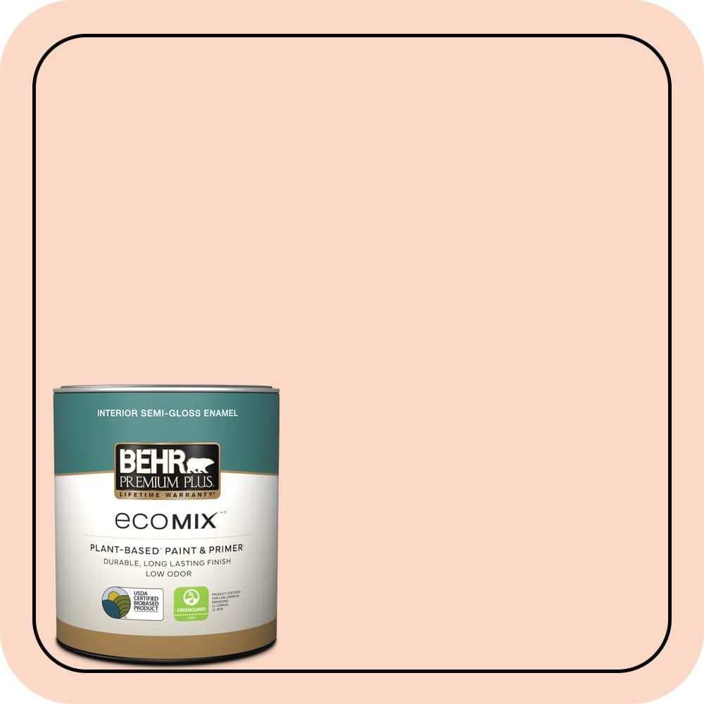 1 qt. #240C-2 Heavenly Song Semi-Gloss Enamel EcoMix Plant-Based Interior Paint & Primer price history on PriceWatchPro