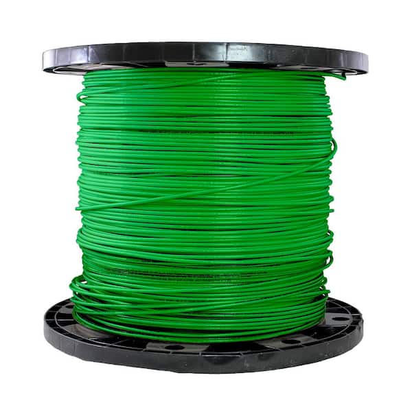 Cerrowire 2500 ft. 10-Gauge Green Solid THHN Wire