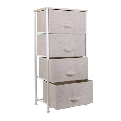 Kirklan 7 Drawer Storage Chest Rebrilliant Color: Light Gray/White