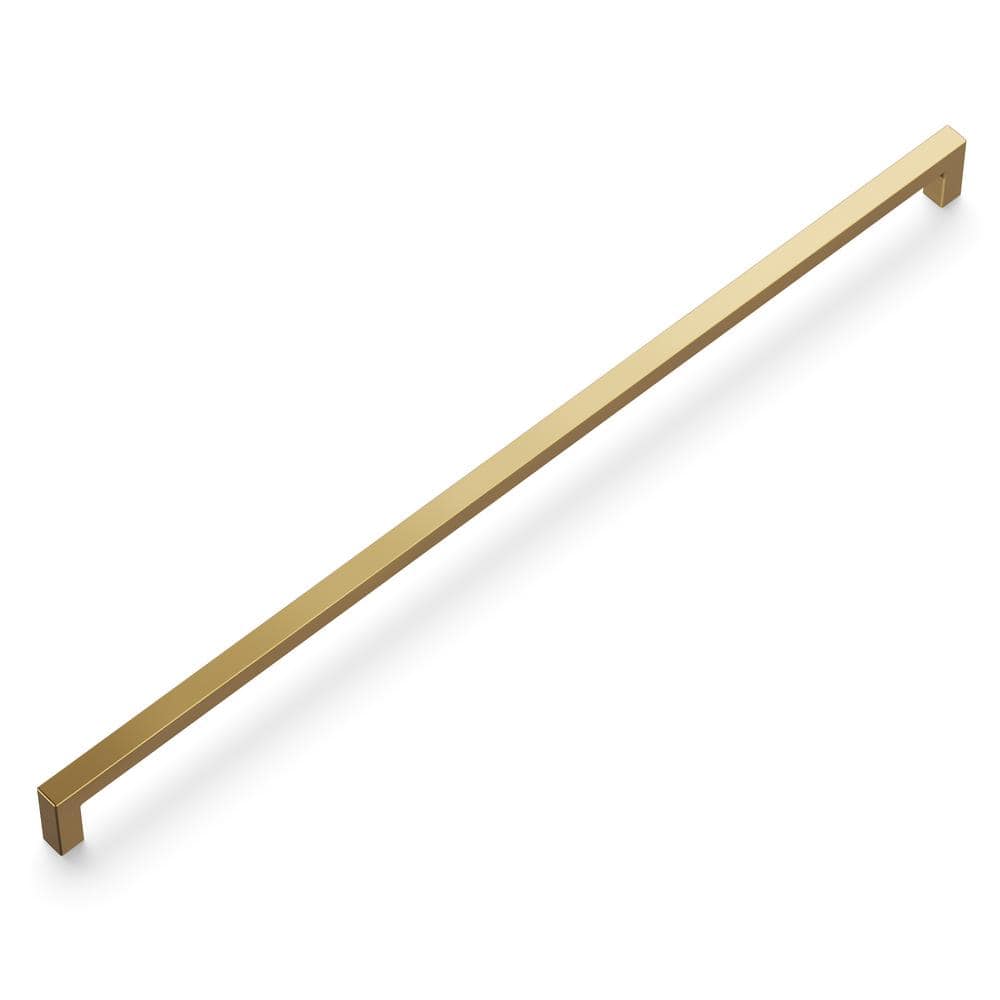 Champagne Bronze 18" Modern Cabinet Pulls with Mounting Hardware, 5-Pack