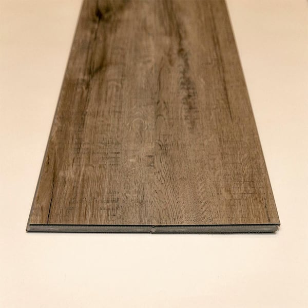 Vista Mario Oak 12 MIL x 7.1 in. W x 48 in. L Click Lock Waterproof Luxury Vinyl Plank Flooring (18.9 sqft/case)