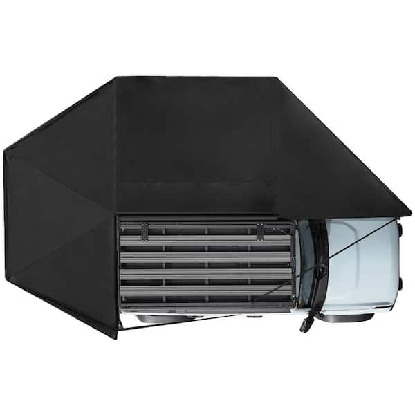 63.5 lb Freestanding 270 Degree Awning with LED Lights Weatherproof for SUV Van Truck Camper Durable Storage in 3Colors