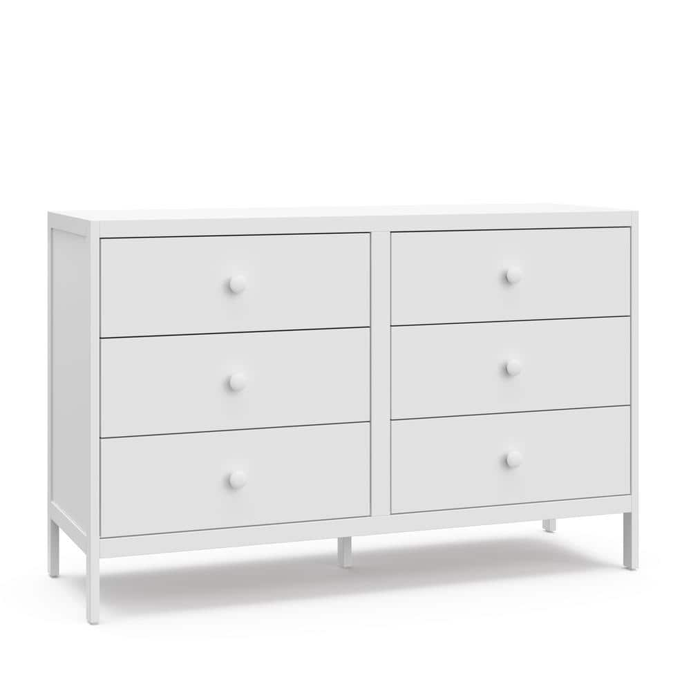 Graco Universal 6 Drawer Dresser - White