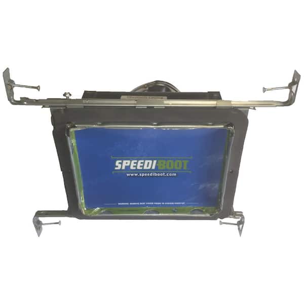 SPEEDI-BOOT 6 in. W x 8 in. L to 4 in. Dia Ceiling Box Boot