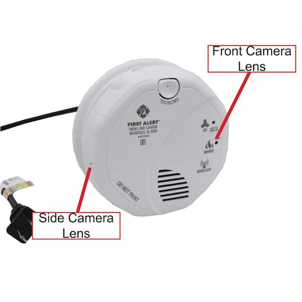 smoke detector camera