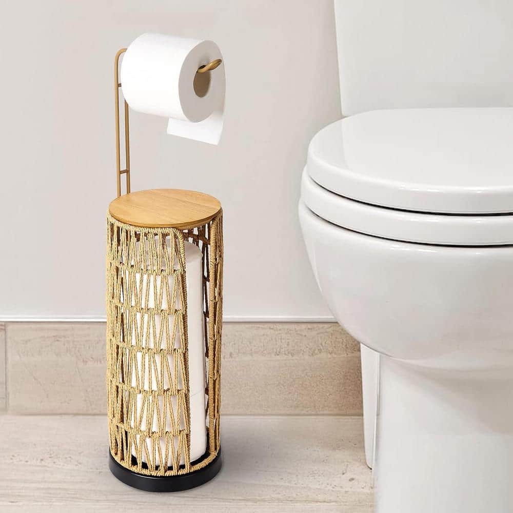 Luxury Double Antique Brass Toilet Paper Roll Holder Wall Mounted Hotel  Bathroom Tissue Holder With Phone