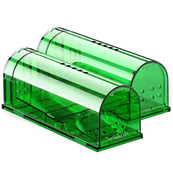 ITOPFOX Indoor Humane Mouse Trap, Easy to Set, Quick Mouse Catcher