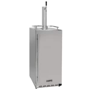 Single Tap Kegerator with Beer Keg Dispense System