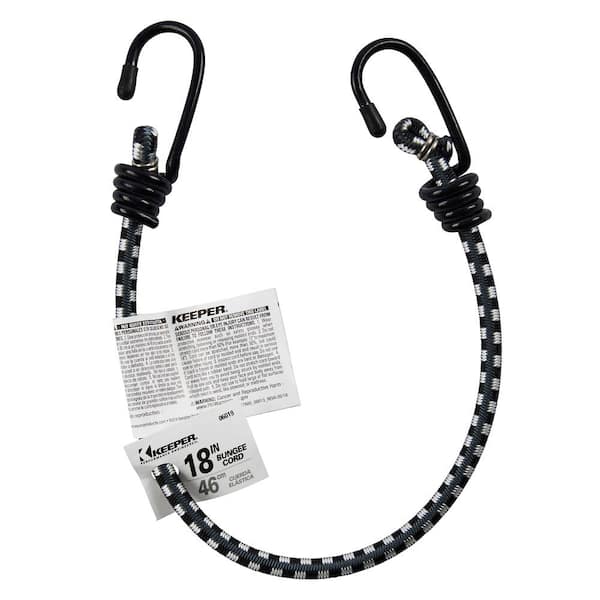 18 in Bungee Cord with Coated Hooks 
