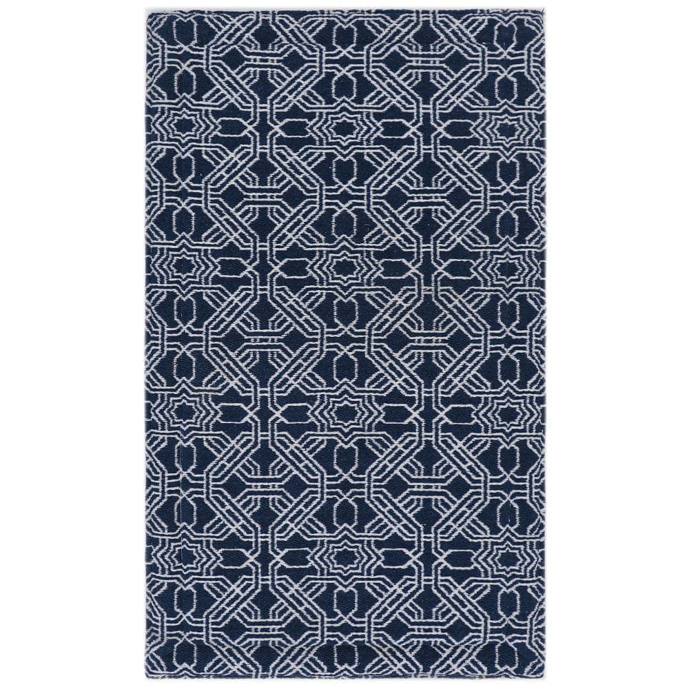 Kitchen Mat Trinx Mat Size: Runner 1'6 x 5'11, Color: Navy