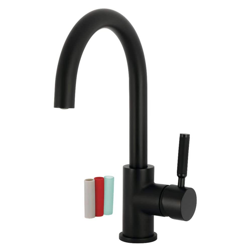 Kaiser Single Handle Vessel Sink Faucet in Matte Black price history on PriceWatchPro