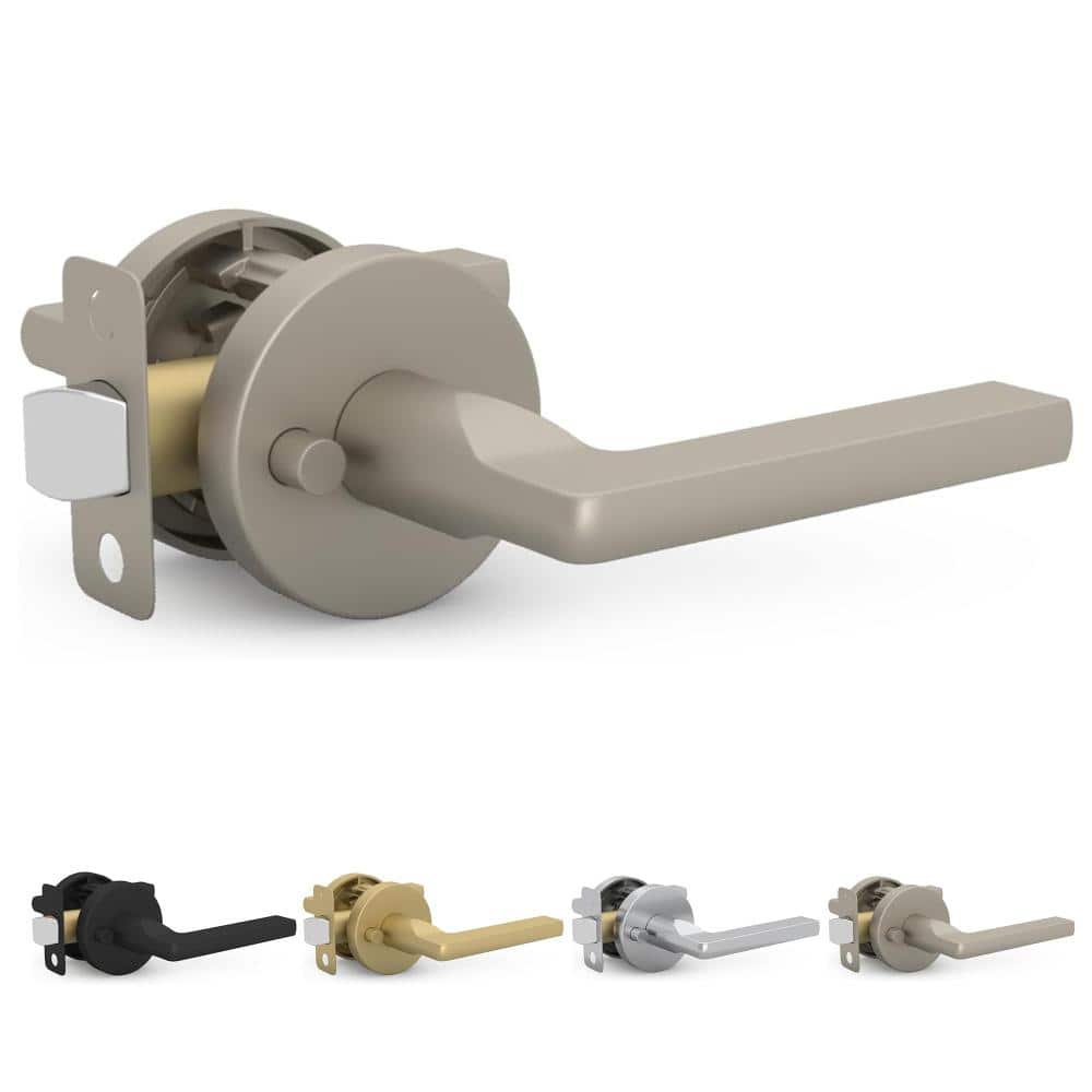 Ralph Privacy Door Handle - 1 Pack Bed & Bath Lock, Satin Nickel price history on PriceWatchPro