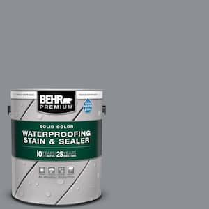 1 gal. #SC-125 Stonehedge Solid Color Waterproofing Exterior Wood Stain and Sealer