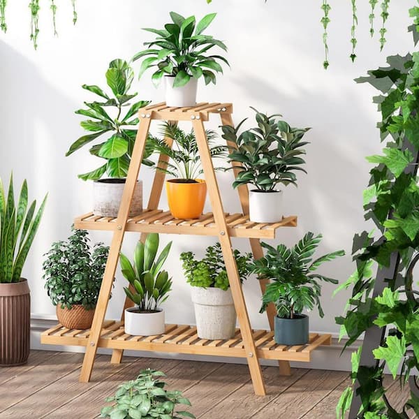Plants stand 【植物台座】 セーブ・インダストリー フラワースタンド 2段550ツートン 園芸 ラック