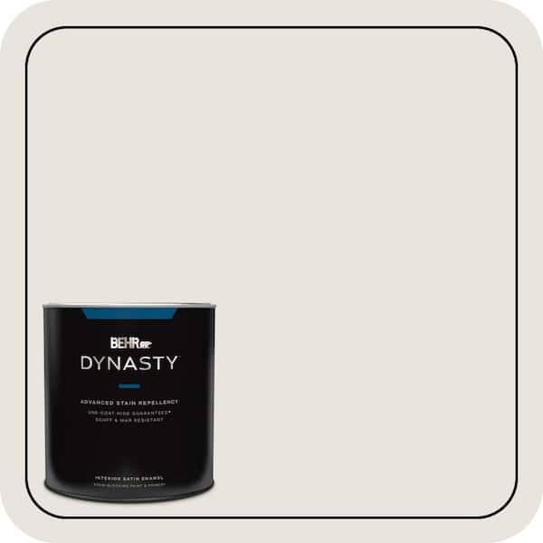 BEHR DYNASTY 1 qt. #790C-1 Irish Mist Satin Enamel Interior Stain-Blocking Paint and Primer