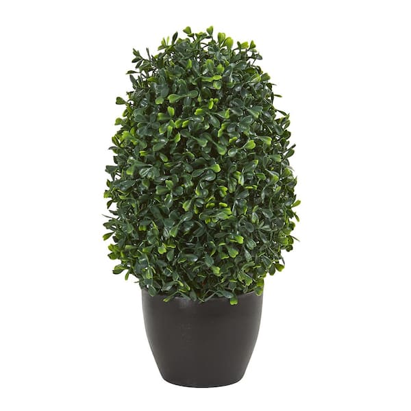 Nearly Natural Indoor Outdoor 13 In, Outdoor Faux Topiary
