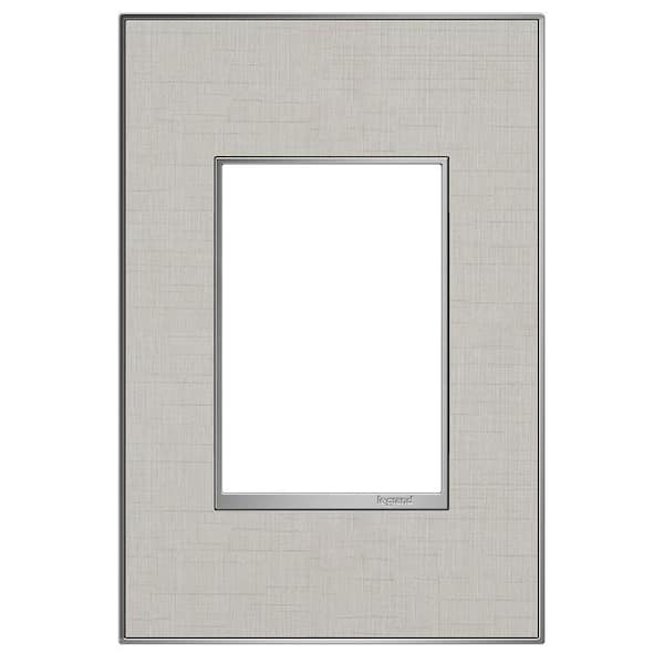 Legrand adorne 1 Gang Plus Decorator/Rocker Wall Plate, True Linen (1-Pack)
