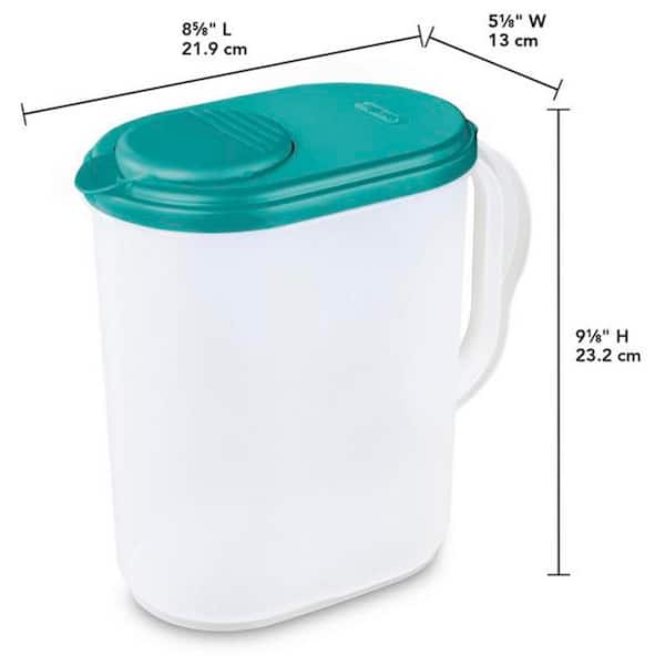 4.25 Gallon Round Plastic Buckets (Natural White) w/ Wire Handle & Grip