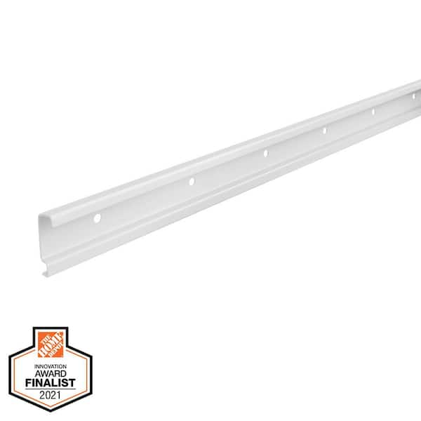 Rubbermaid FastTrack 40 In. White Hang Rail