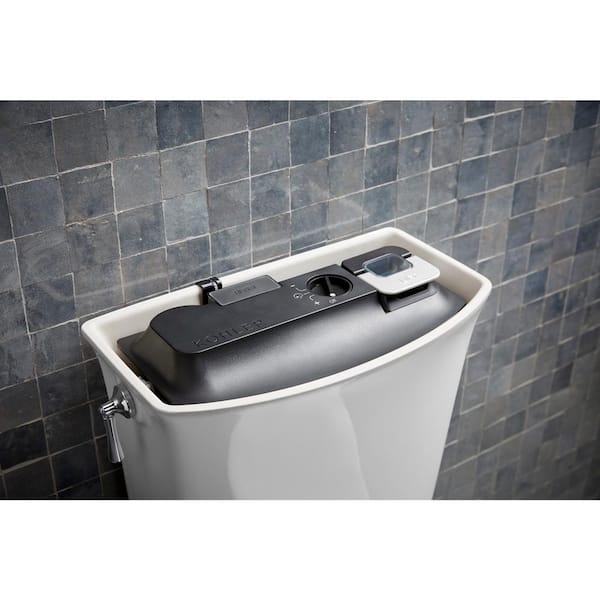 KOHLER Corbelle 1.28 GPF Single-Flush Toilet Tank with Left-Hand Trip Lever in White