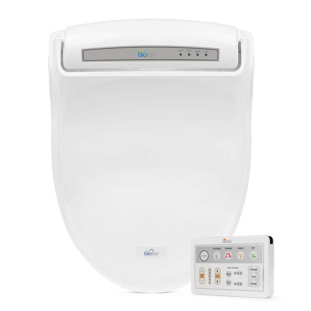 BIO BIDET BB-1000 Supreme Electric Bidet Seat For Round Toilets In ...