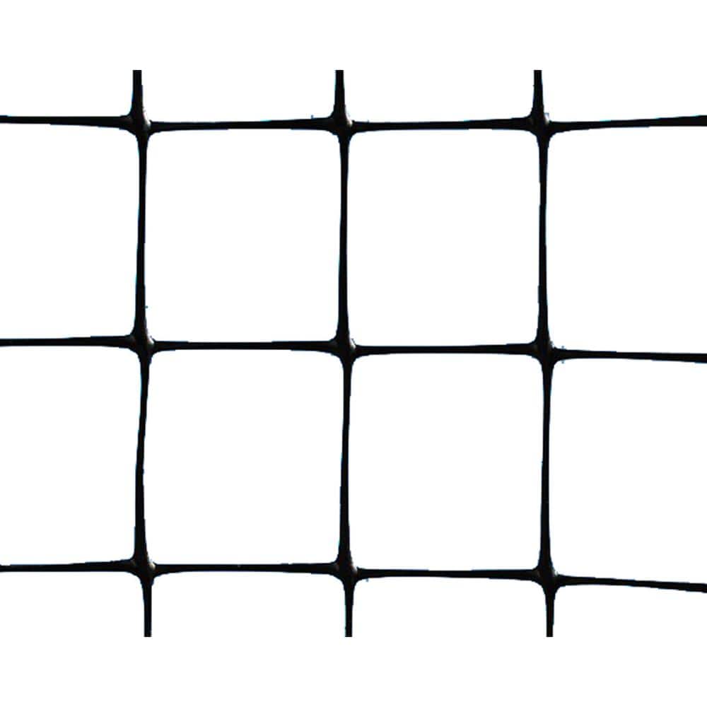 Tenax Black 5' x 100' UV-Resistant Plastic Pet Fence
