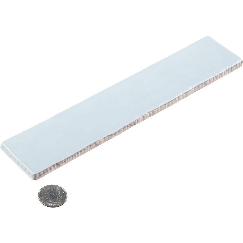 Pivot Blue Glossy Ceramic 2x10 Subway Tile