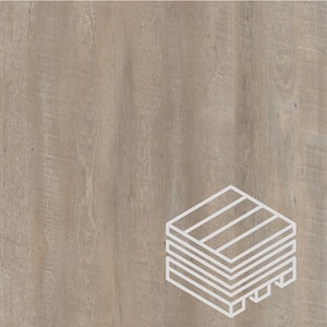 Elegant Ecru 20 mil x 9 in. W x 48 in. L Water Resistant Loose Lay Luxury Vinyl Plank Flooring (1,152 sq.ft./pallet)