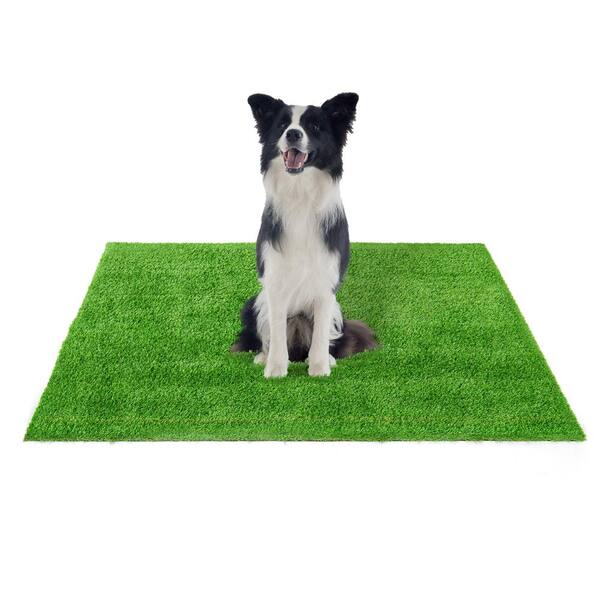 5x3.3ft Artificial Grass Mat Fake Lawn Pet Turf Synthetic Green