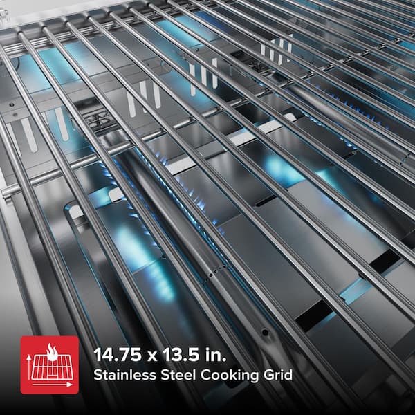 Nexgrill 2-Burner Portable Propane Gas Table Top Grill in