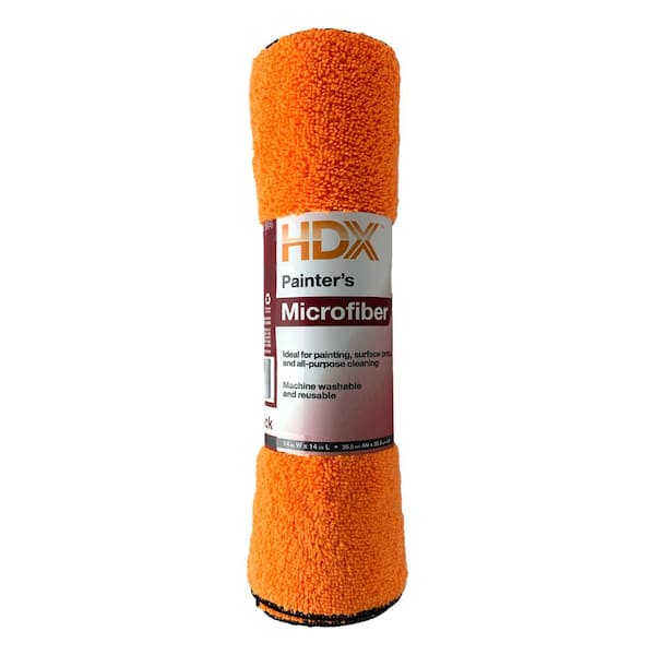 14 in. W x 14 in. L Microfiber Painter's Towels (6-Pack)