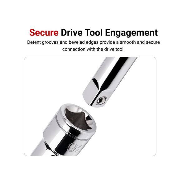 TEKTON 1/2 in. Drive x E18 External Star Socket SHD22418 - The