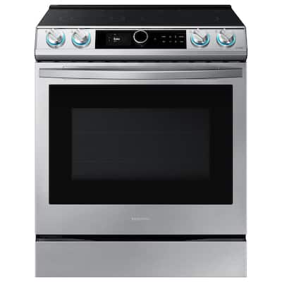6.3 cu. ft. Slide-In Electric Range with Air Fry Convection Oven in Fingerprint Resistant Stainless Steel