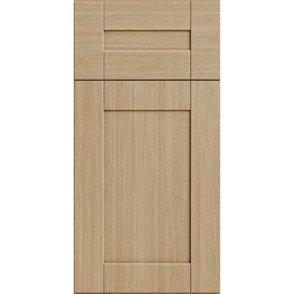 Washington 7.5 in. W x 0.75 in. D x 7.5 in. H in Vanguard Oak Cabinet Door Sample