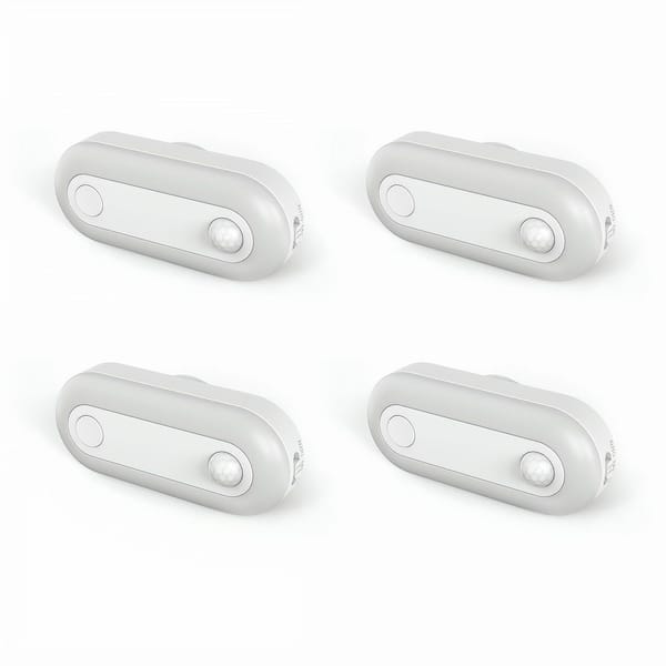 YANSUN Motion Sensor Dusk to Dawn Night Light Plug in [4-Pack], Dimmable 30/60/100LM for Hallway, Bedroom, Kids Room