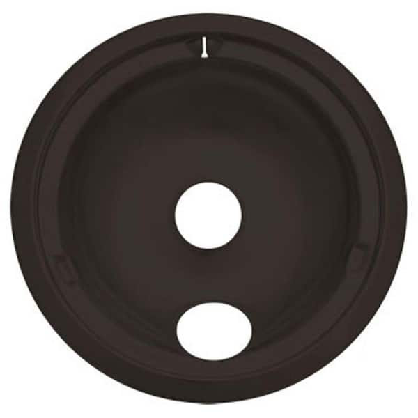 Range Kleen 8 in. Drip Bowl in Black Porcelain P180 - The Home Depot