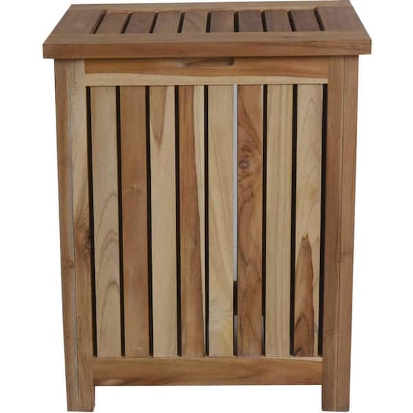 HomeRoots Natural 0 drawer 13 in. Chest of Drawers