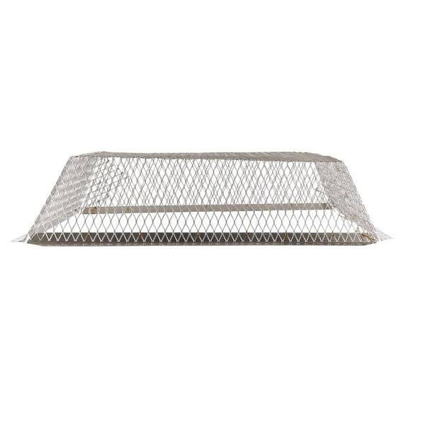 VentGuard 25 in. x 25 in. x 6 in. Stainless Steel Roof Wildlife Exclusion Screen in Black VentGuard 25 in. x 25 in. x 6 in. Stainless Steel Roof Wildlife Exclusion Screen in Black